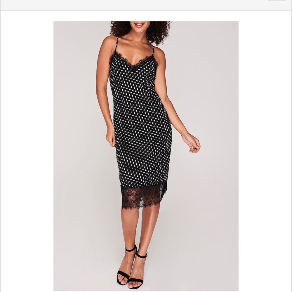 Michael Kors Slip Black/White Dress